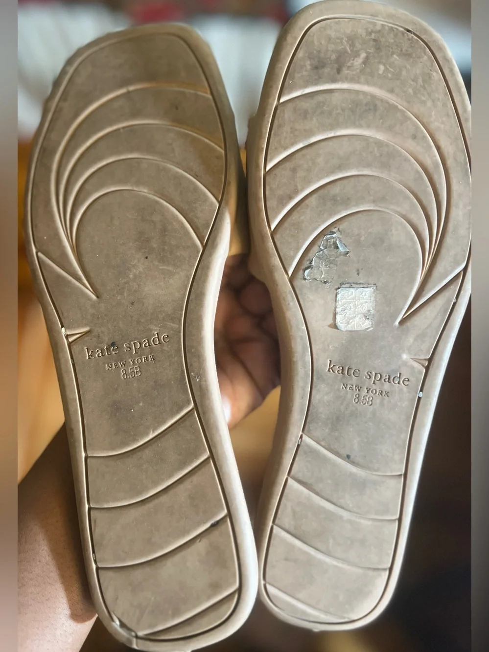 kate Spade Kendall Smooth Leather Slide Sandal